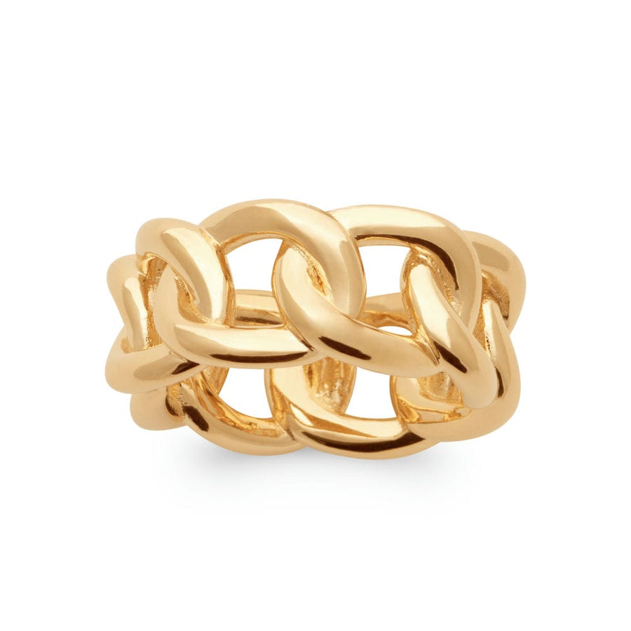 Bague Selma en plaqué or