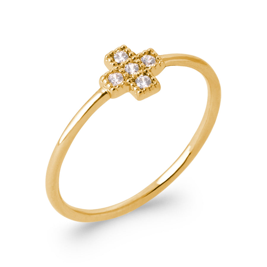 Bague Geromine en plaqué or