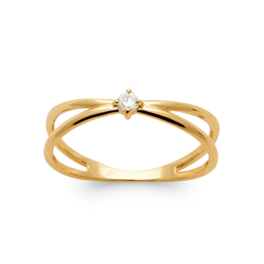 Bague Ismael en plaqué or