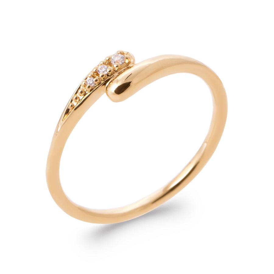 Bague Isleme en plaqué or