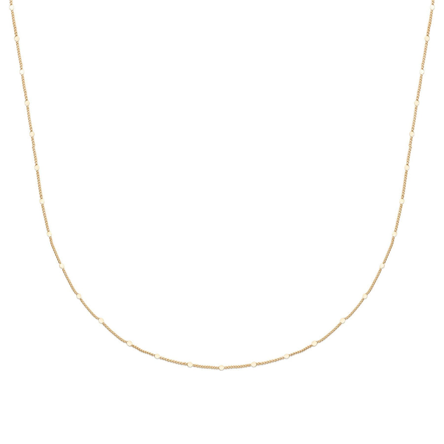 Collier Gillian en plaqué or