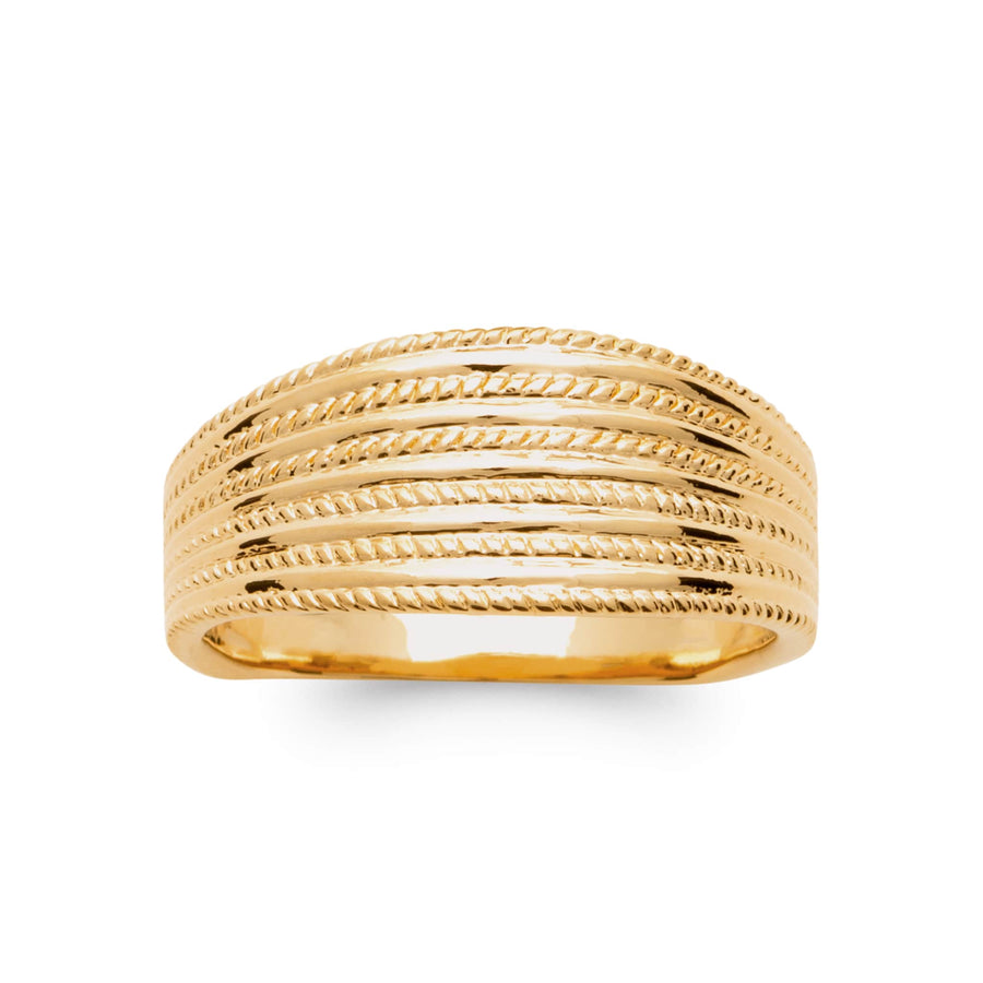 Bague Haidi en plaqué or