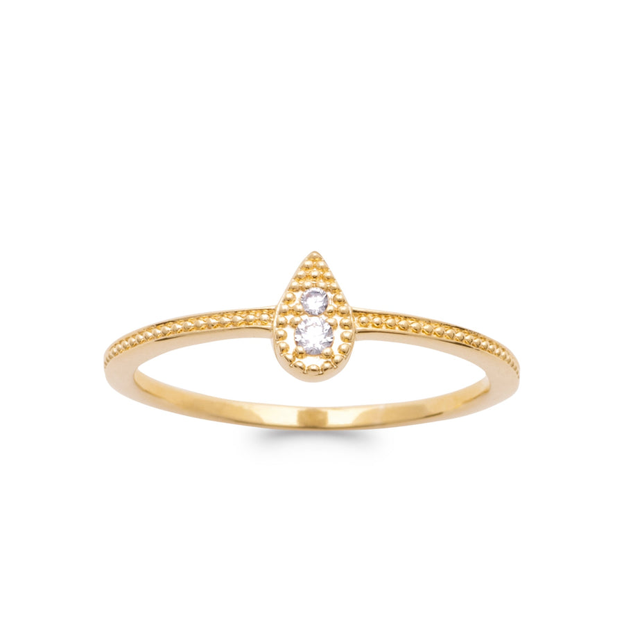 Bague Manale en plaqué or