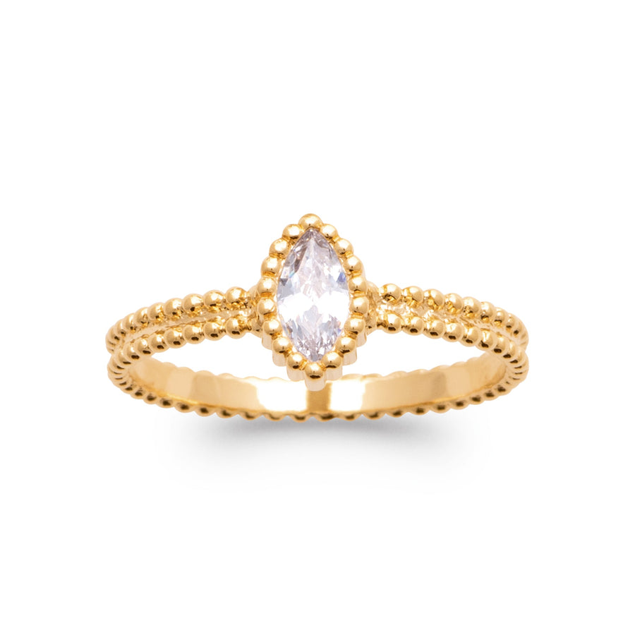 Bague Khouloud en plaqué or