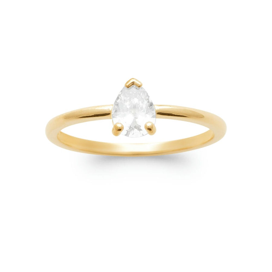 Bague Valerianka en plaqué or