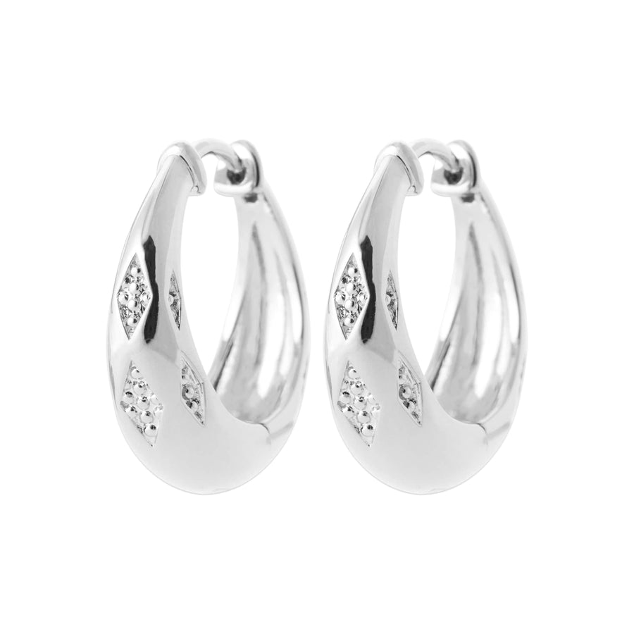 Créoles Fella en argent