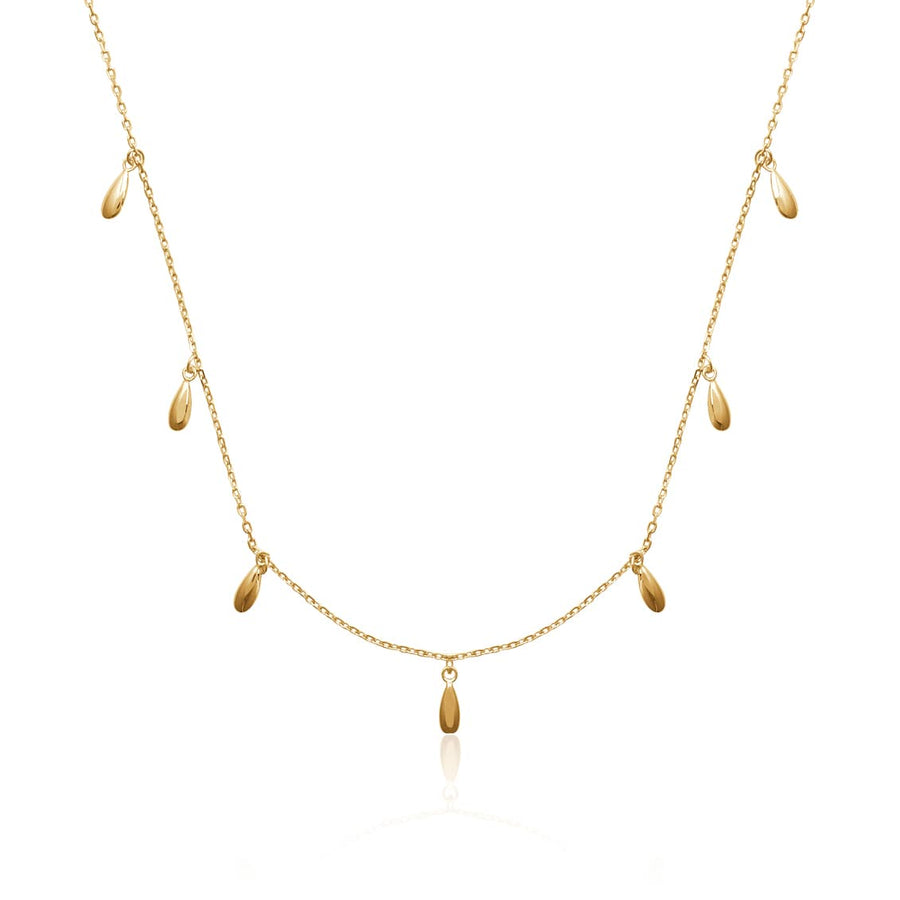 Collier Yolanda en plaqué or