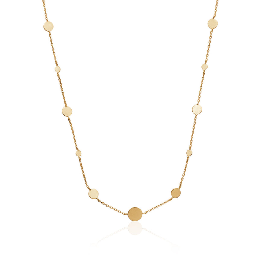 Collier Isabella en plaqué or