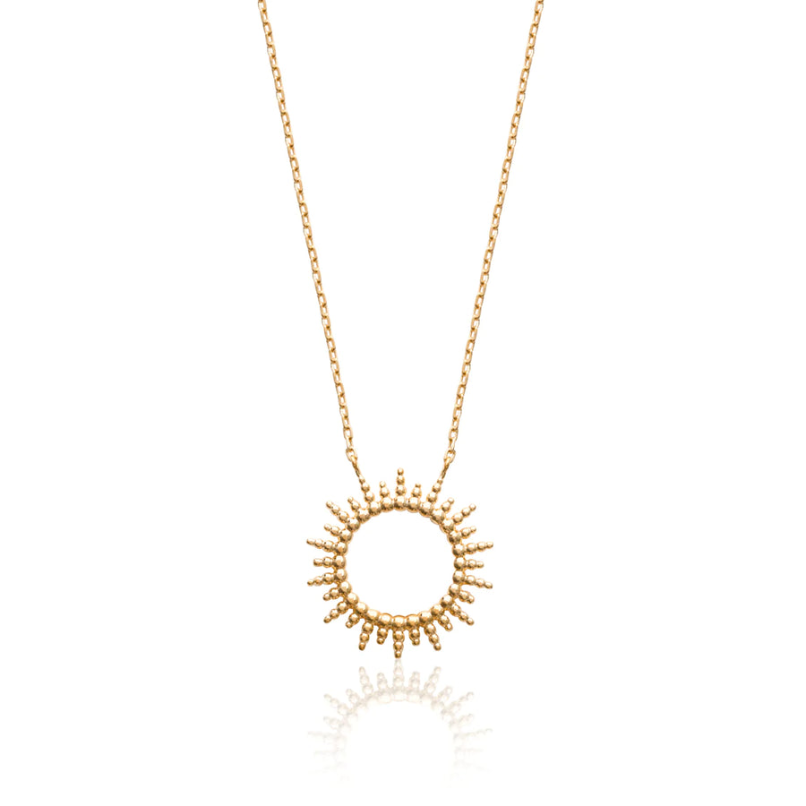 Collier Casey en plaqué or