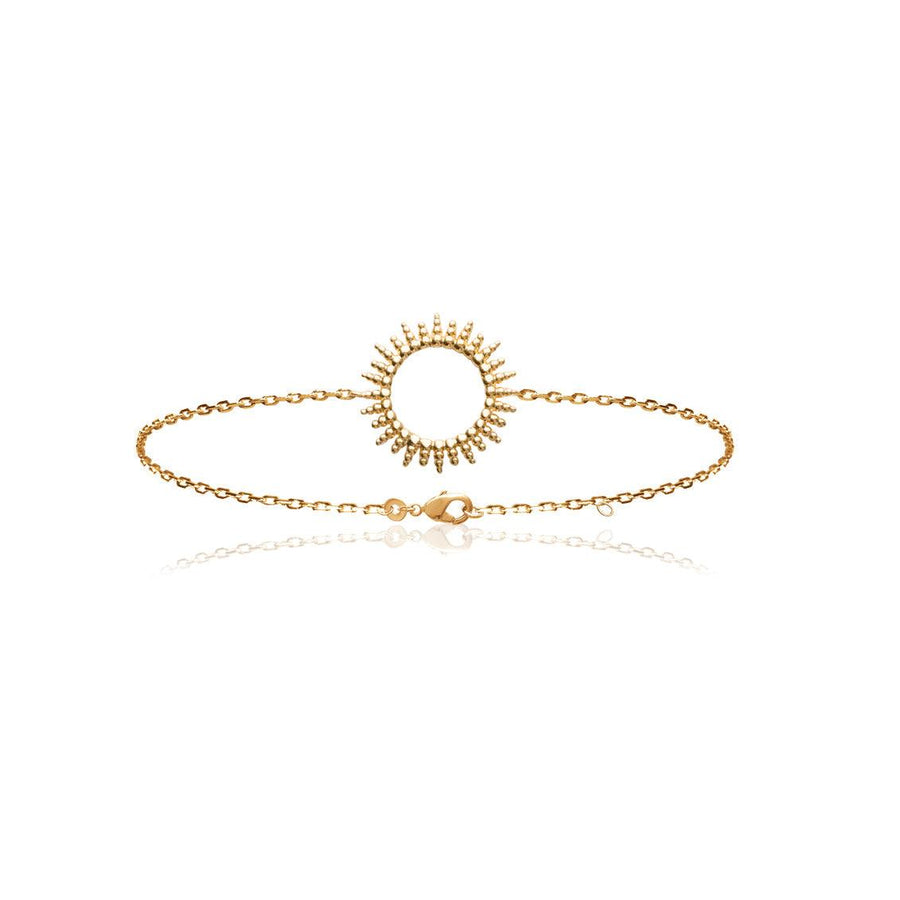 Bracelet Dominica en plaqué or