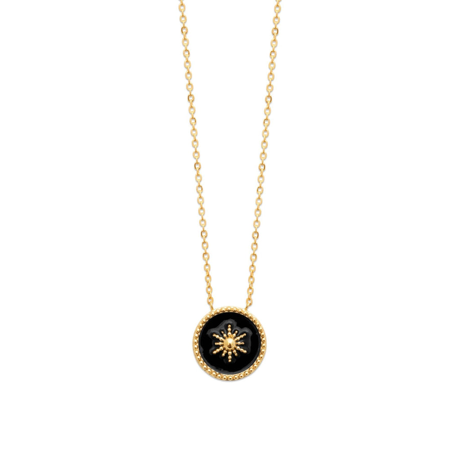 Collier Amanda en plaqué or