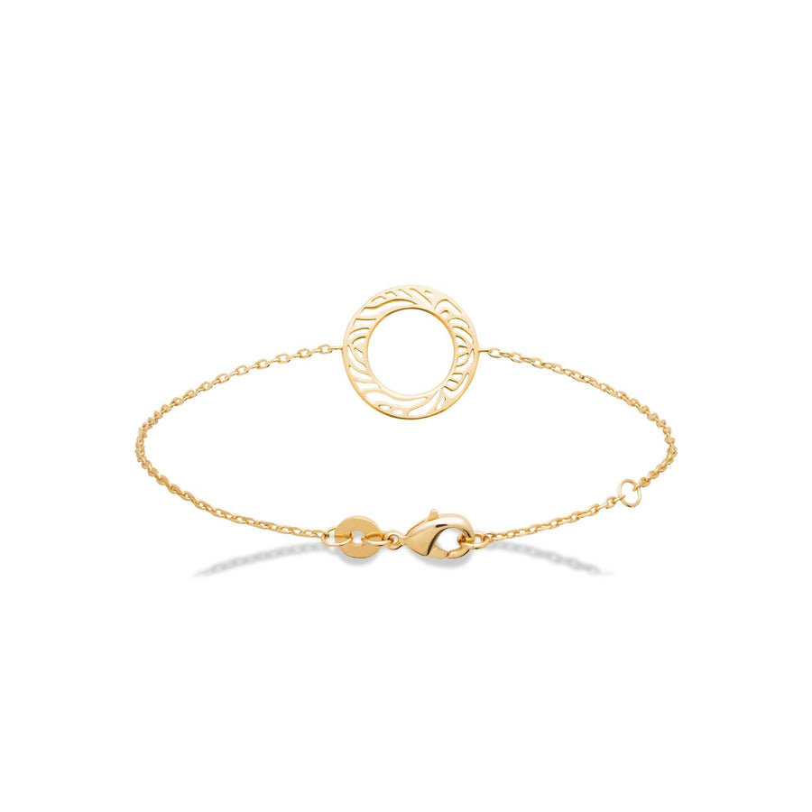 Bracelet Larissa en plaqué or