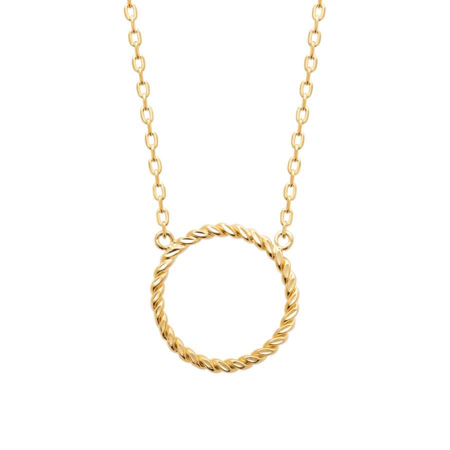 Collier Bethanie en plaqué or