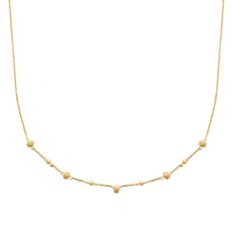 Collier Sloane en plaqué or