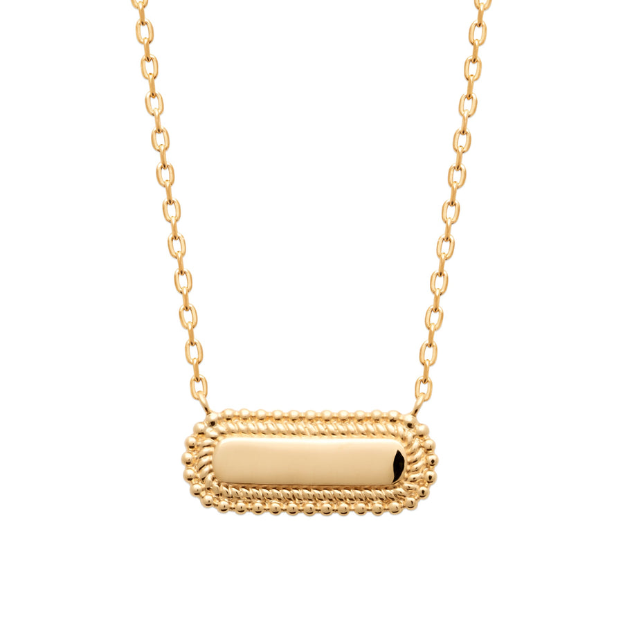 Collier Ibtissam en plaqué or