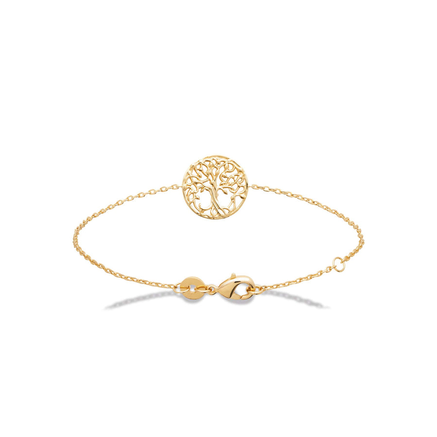 Bracelet  Fava en plaqué or