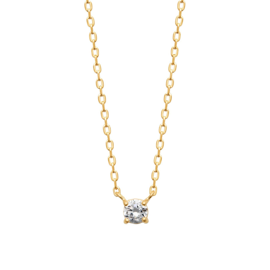Collier Micheline en plaqué or