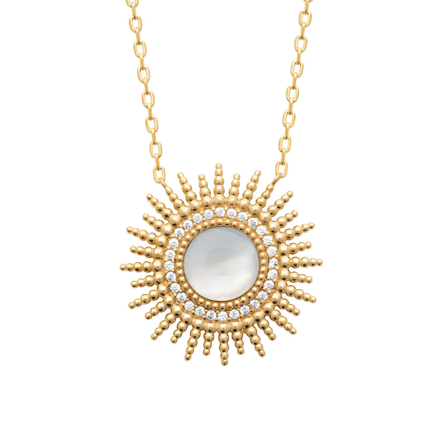 Collier Houaria en plaqué or