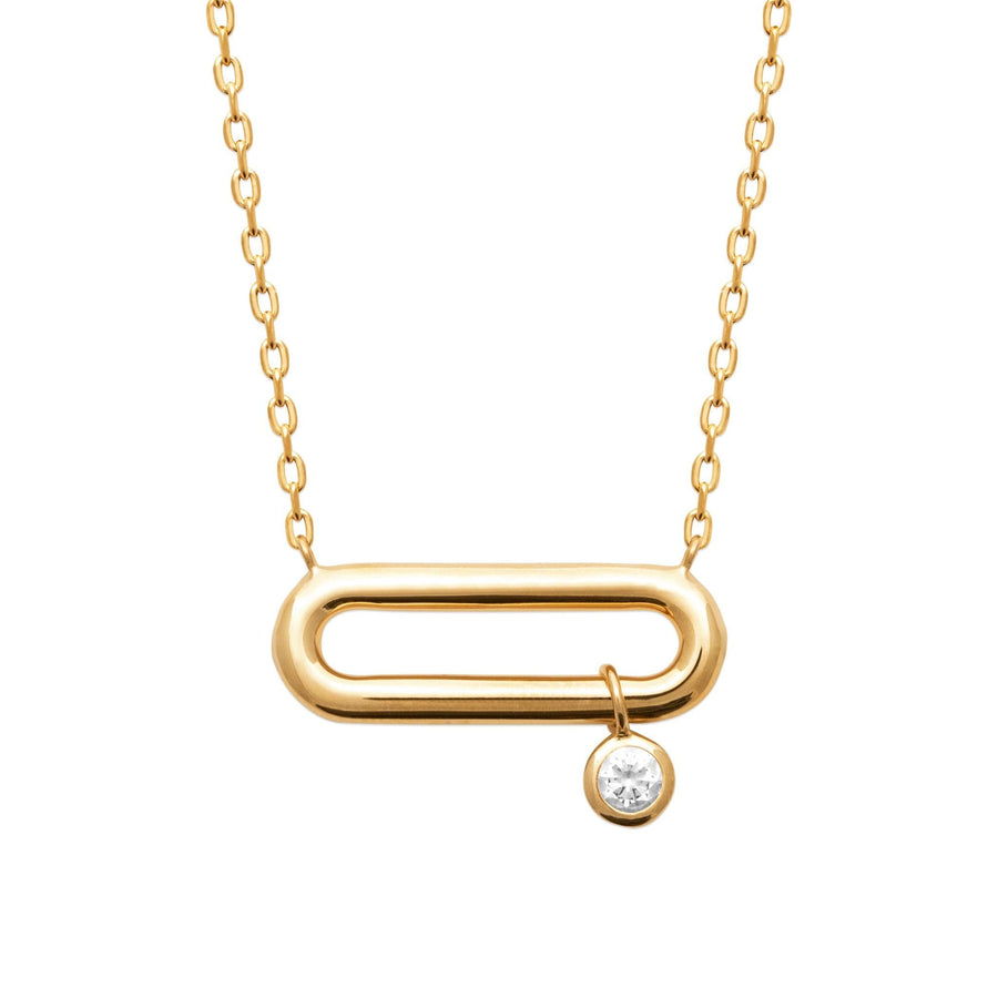 Collier Elma en plaqué or