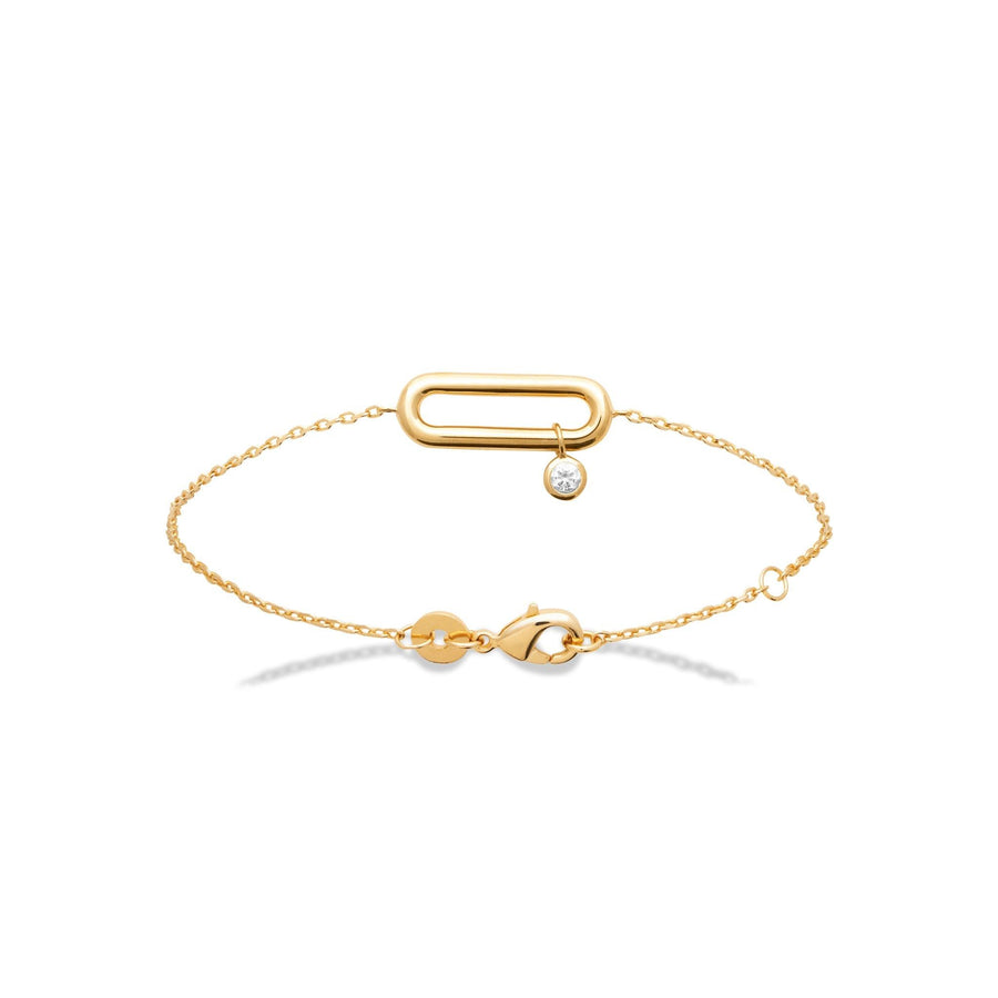 Bracelet Barisa en plaqué or