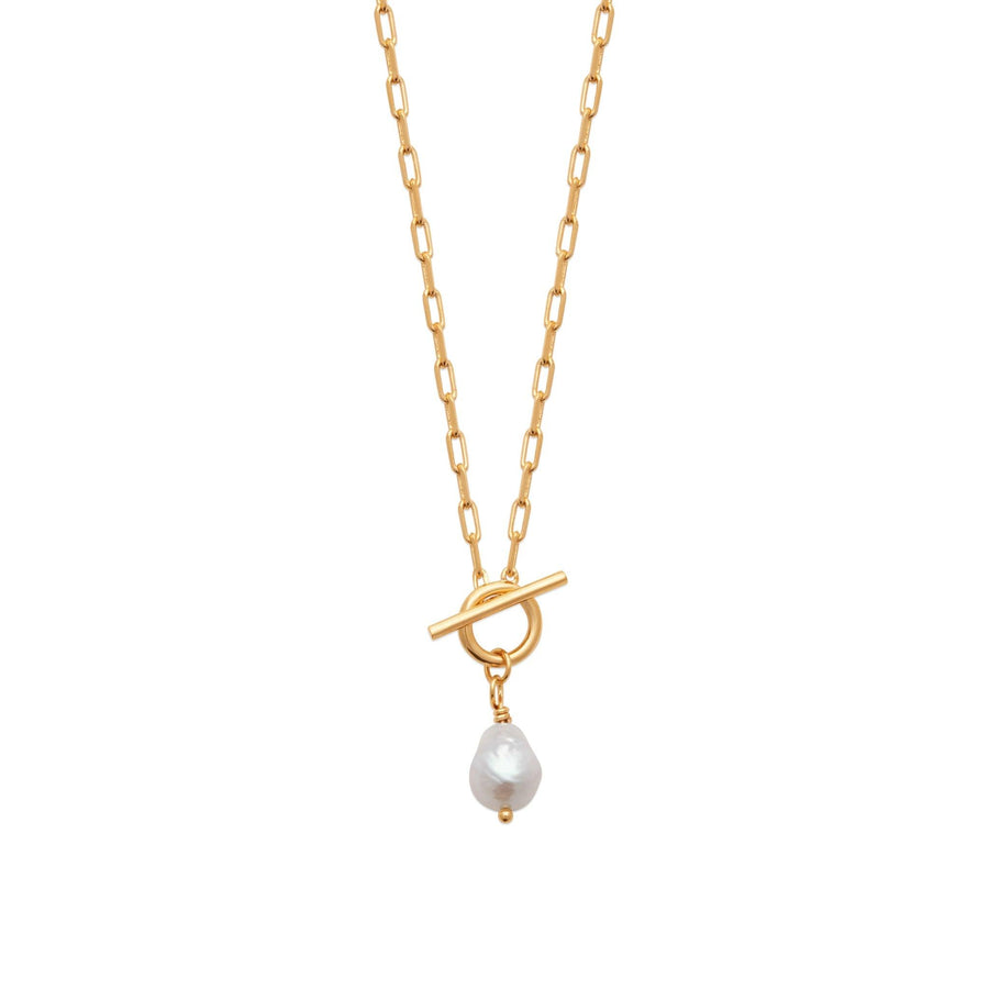 Collier Dominika en plaqué or