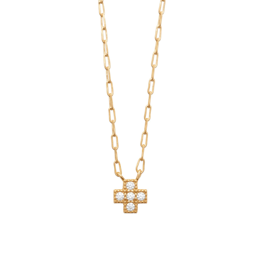 Collier Dorothee en plaqué or
