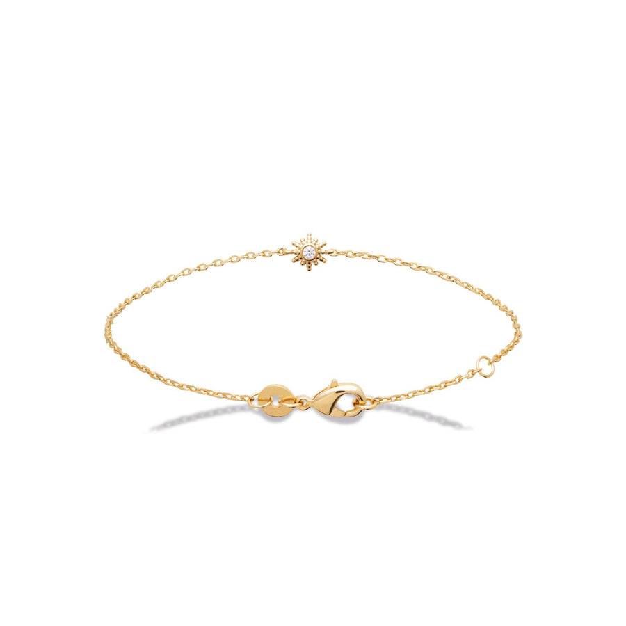 Bracelet Elorie en plaqué or