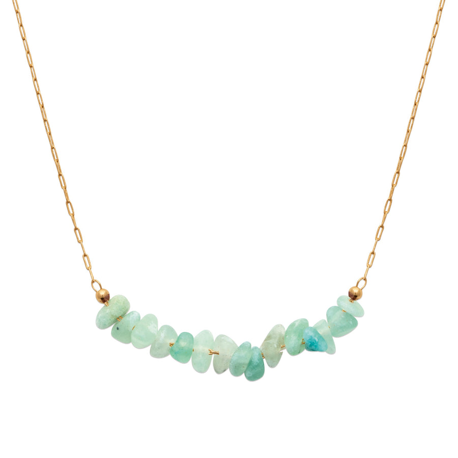 Collier Oona en plaqué or