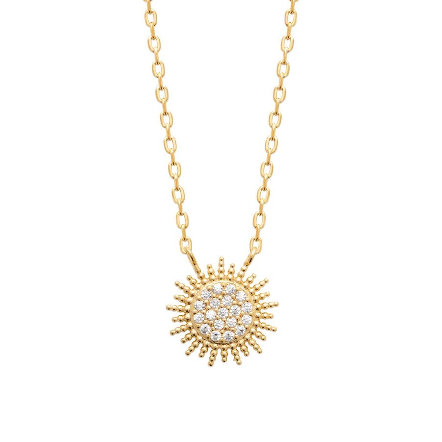Collier Celiane en plaqué or