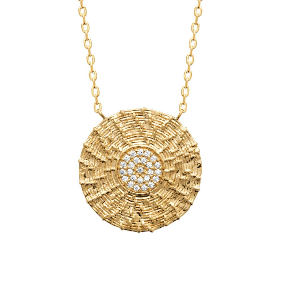 Collier Melene en plaqué or