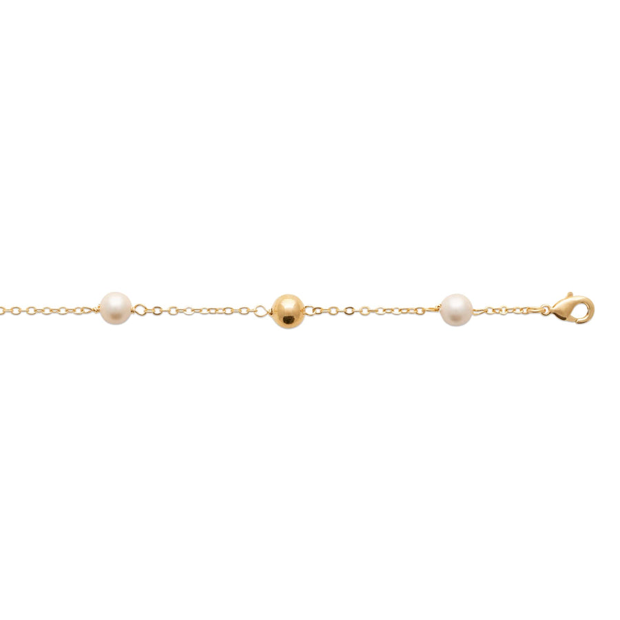 Bracelet Noure en plaqué or