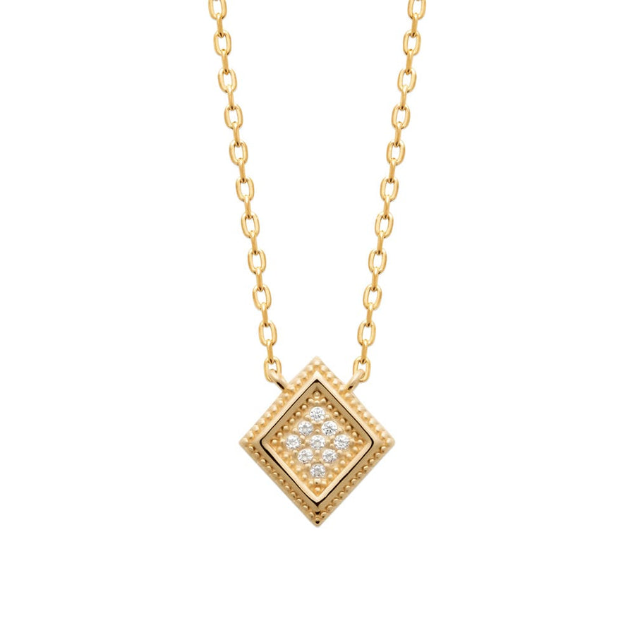 Collier Isa en plaqué or