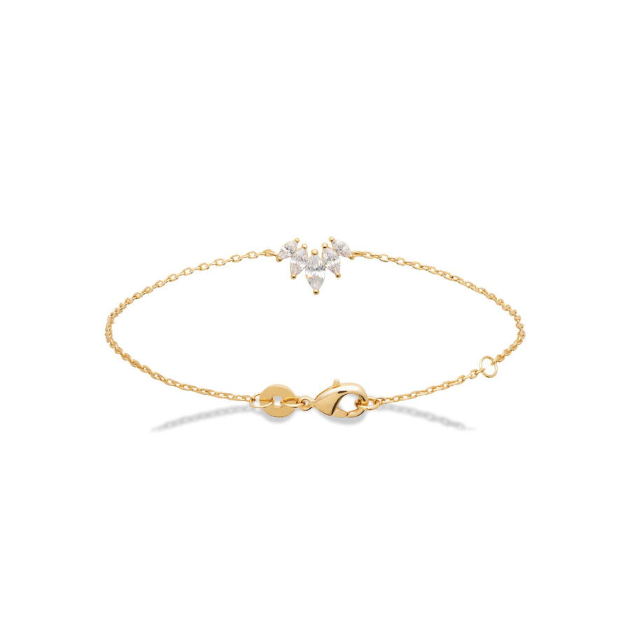 Bracelet Aima en plaqué or