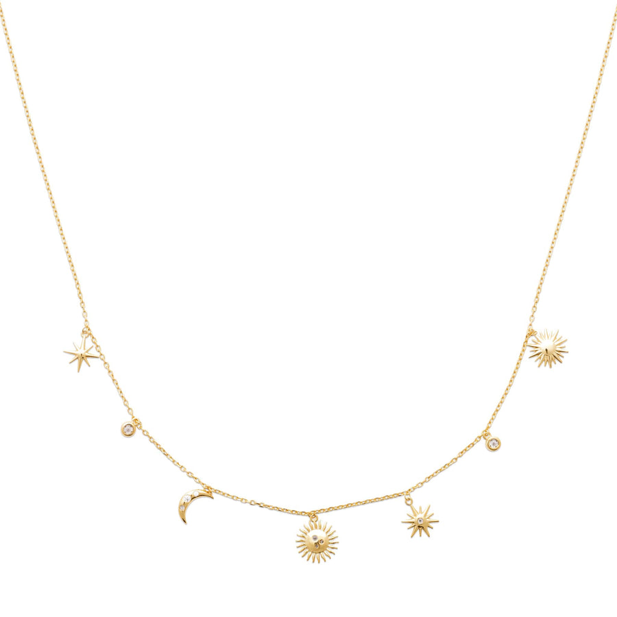 Collier Maha en plaqué or
