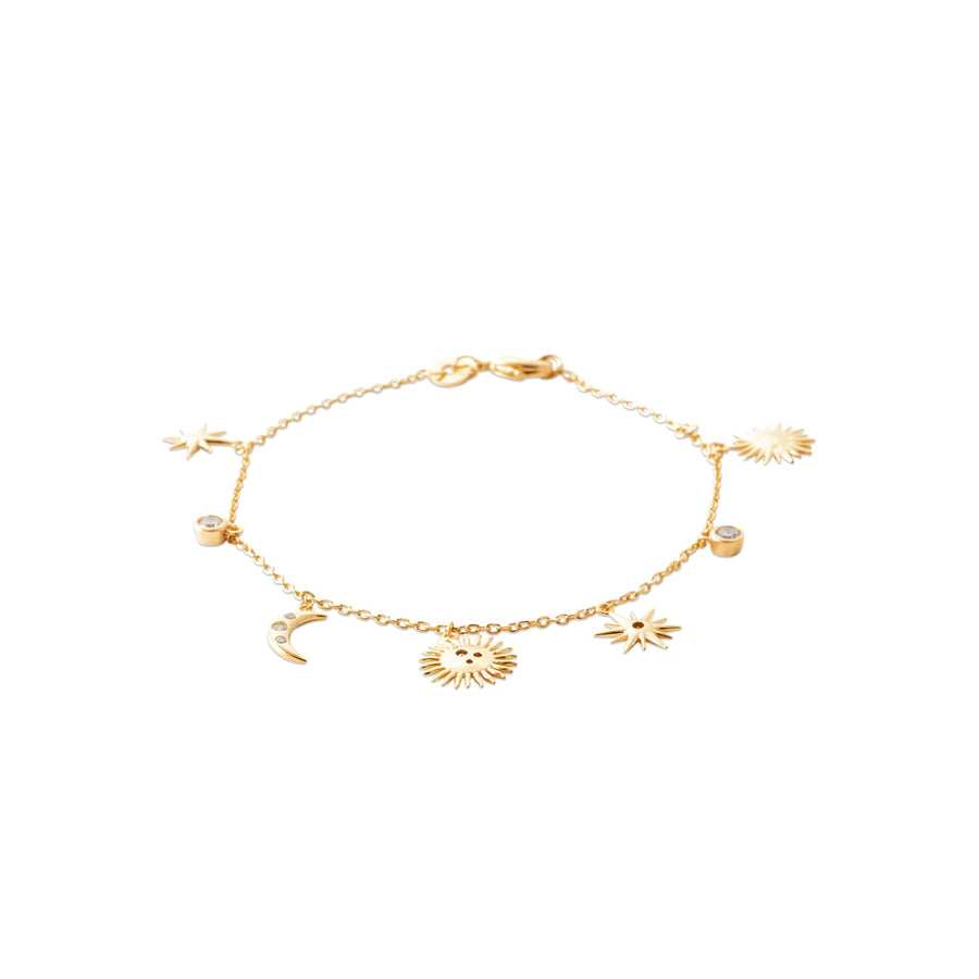 Bracelet Lovaina en plaqué or