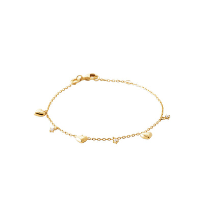 Bracelet Harmony en plaqué or