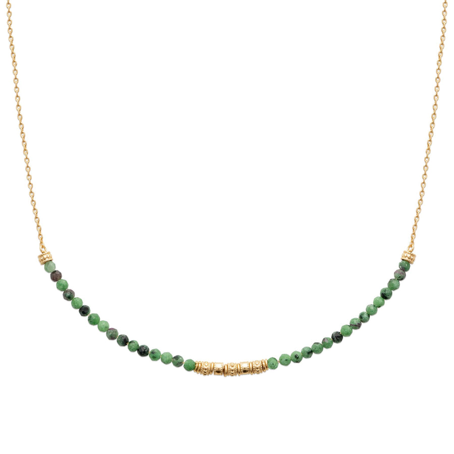 Collier Anceline en plaqué or
