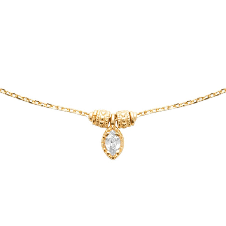 Collier Valentia en plaqué or