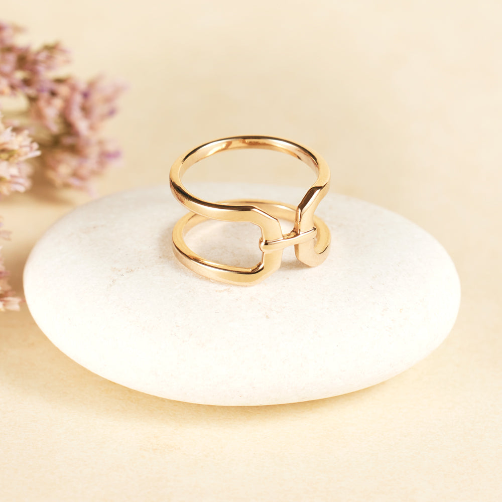 Bague En Plaqué Or CN Tendance Bijouxcn. – Ilyes Bijoux
